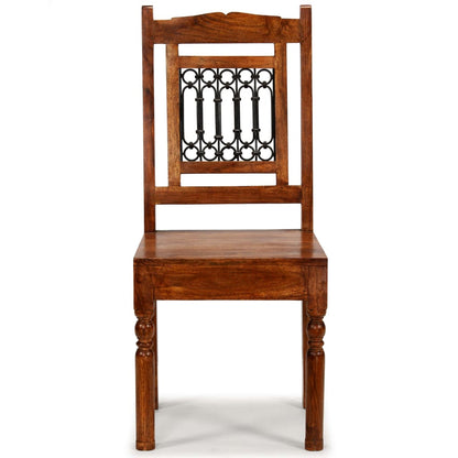Sedie da Pranzo 6 pz in Legno Massello Classiche