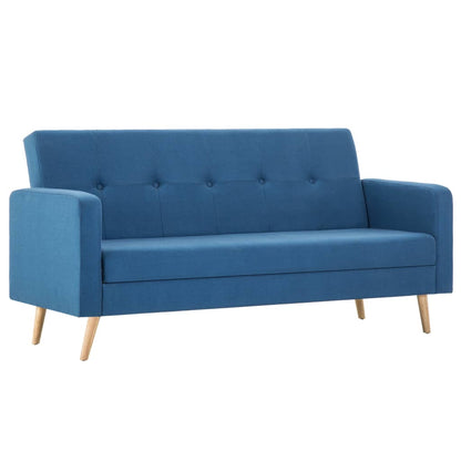 Divano in Tessuto Blu