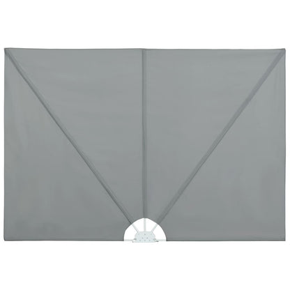 Tenda Laterale per Terrazza Pieghevole Grigio 300x200 cm