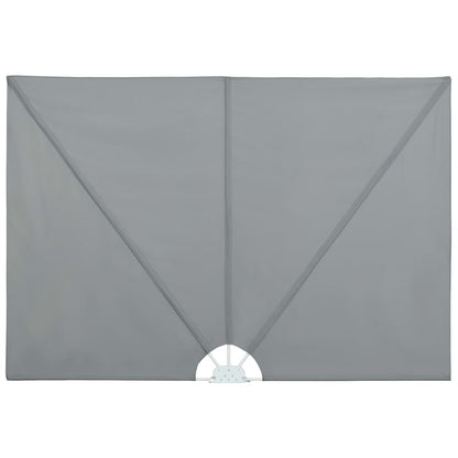 Tenda Laterale per Terrazza Pieghevole Grigio 400x200 cm