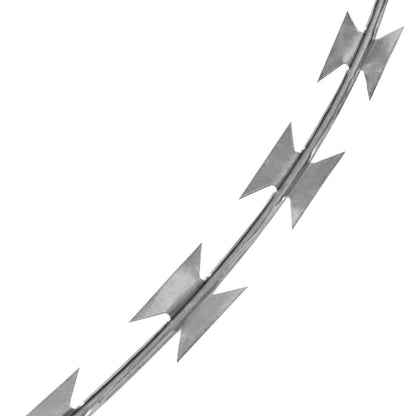 Filo Spinato Fermagliato con Clip in Acciaio Zincato 300 m