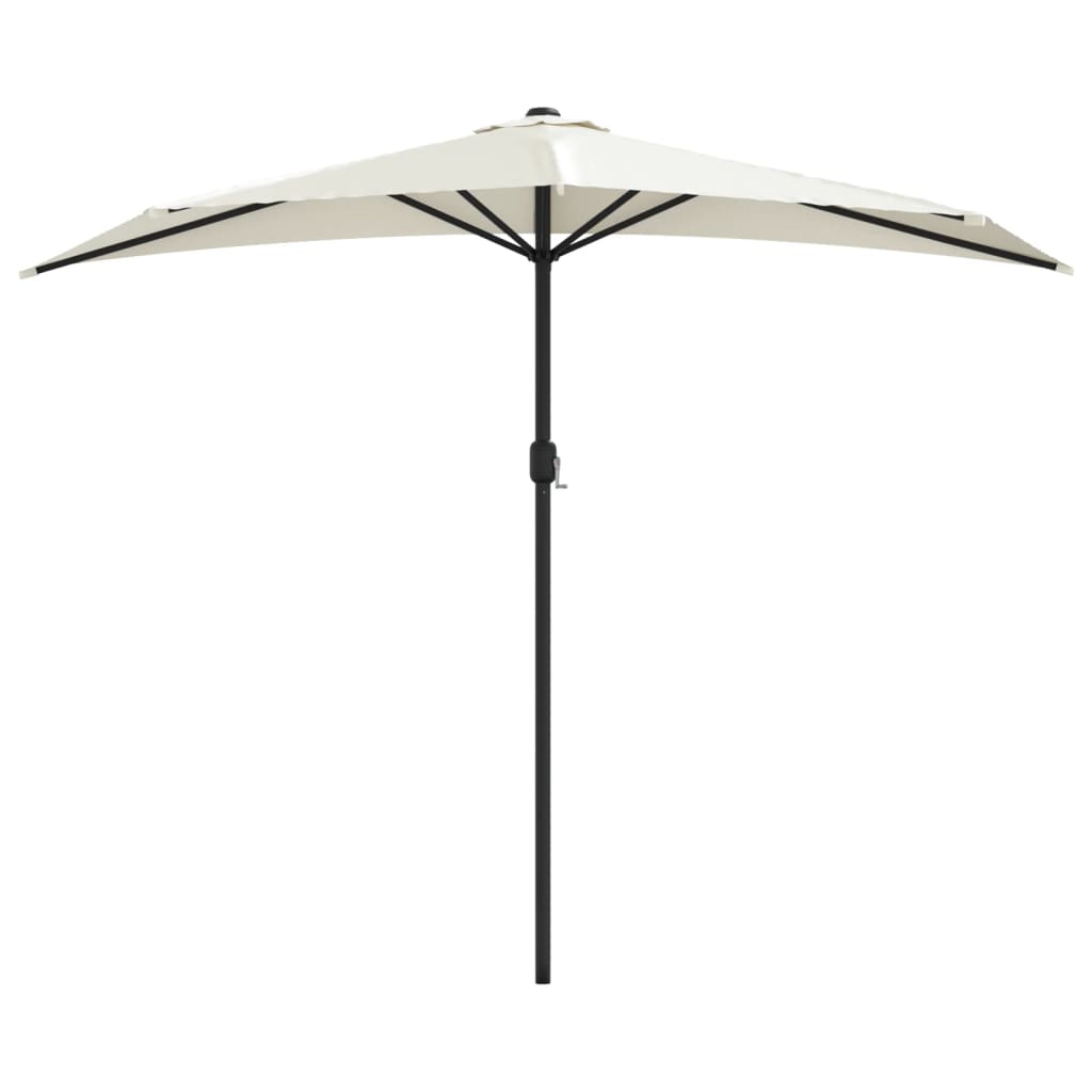 Ombrellone Balcone Palo in Alluminio Sabbia 270x144 cm a MetÃ 