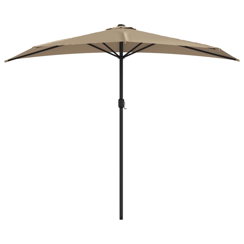 Ombrellone da Balcone Palo in Alluminio Talpa 270x144 cm a MetÃ 