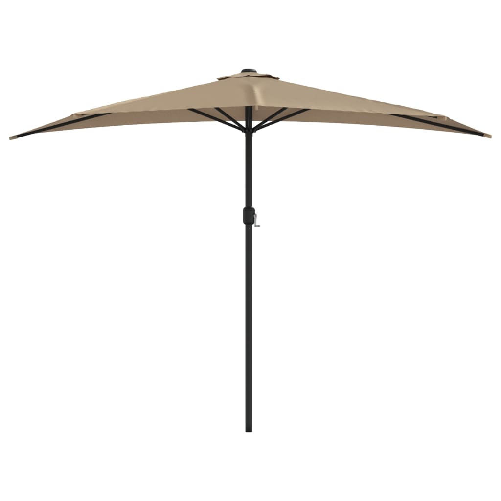 Ombrellone da Balcone Palo in Alluminio Talpa 300x155 cm a MetÃƒÂ 