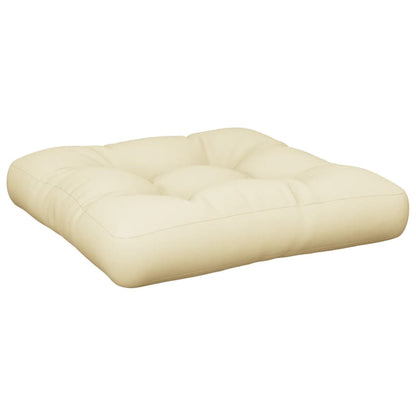 Cuscino per Pallet Sabbia 58x58x10 cm in Tessuto