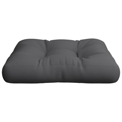 Cuscino per Pallet Grigio 58x58x10 cm in Tessuto