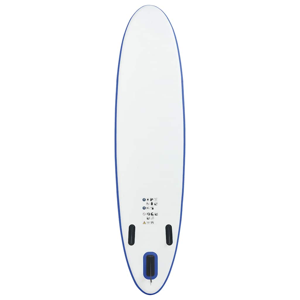Set Tavola Gonfiabile da SUP Blu e Bianco