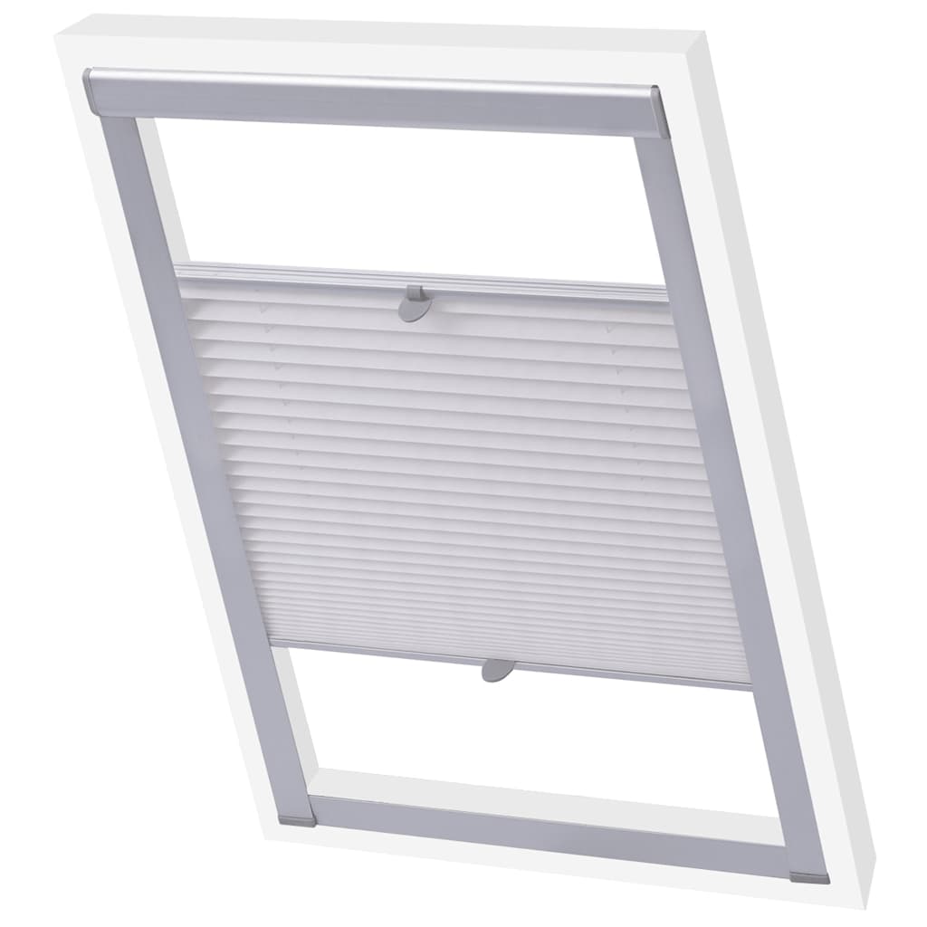Tenda Plissettata Oscurante Bianca PK06