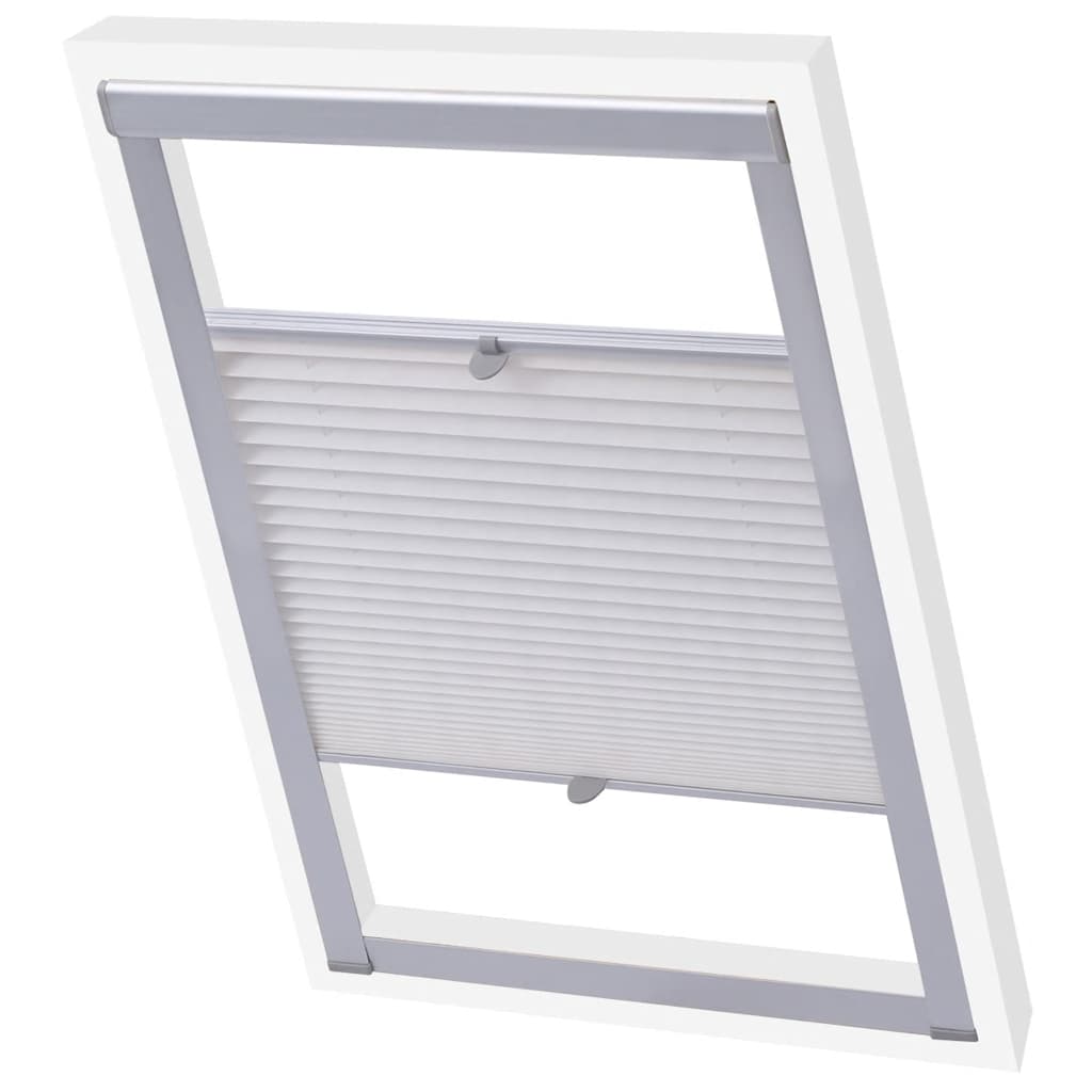 Tenda Plissettata Oscurante Bianca PK08