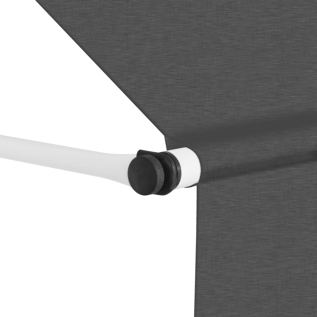 Tenda da Sole Retrattile Manuale 400 cm Antracite