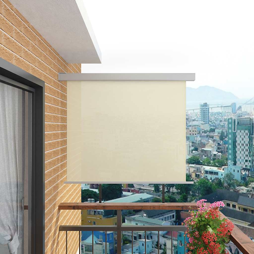 Tenda Laterale per Terrazzo Multifunzionale 150x200cm Crema
