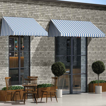 Tenda da Sole Blu 200 cm Tessuto
