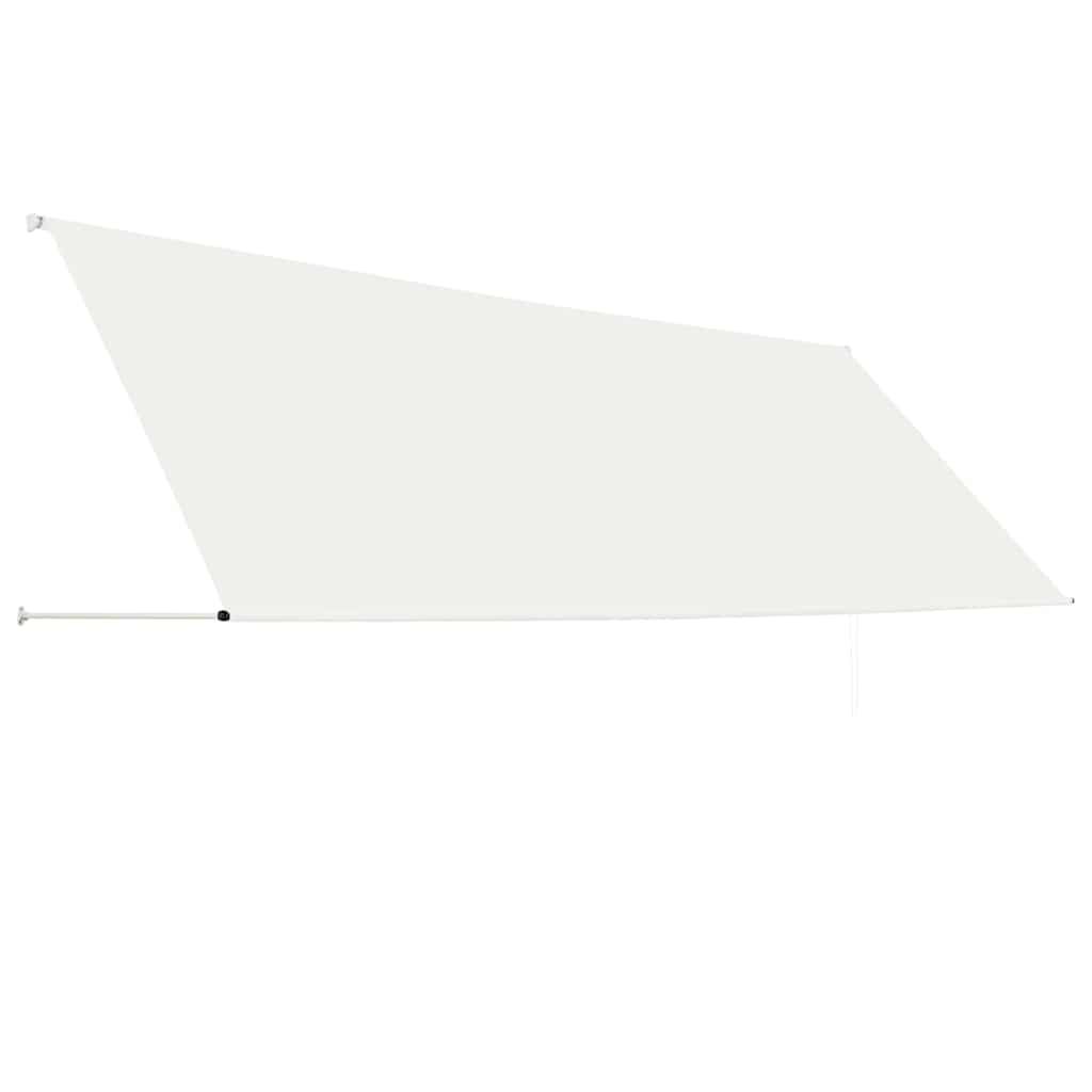 Tenda da Sole Retrattile 400x150 cm Crema