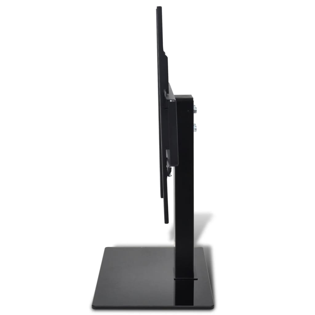 Supporto TV con Base in Ferro Nera 400 x 400 mm 23" - 55"