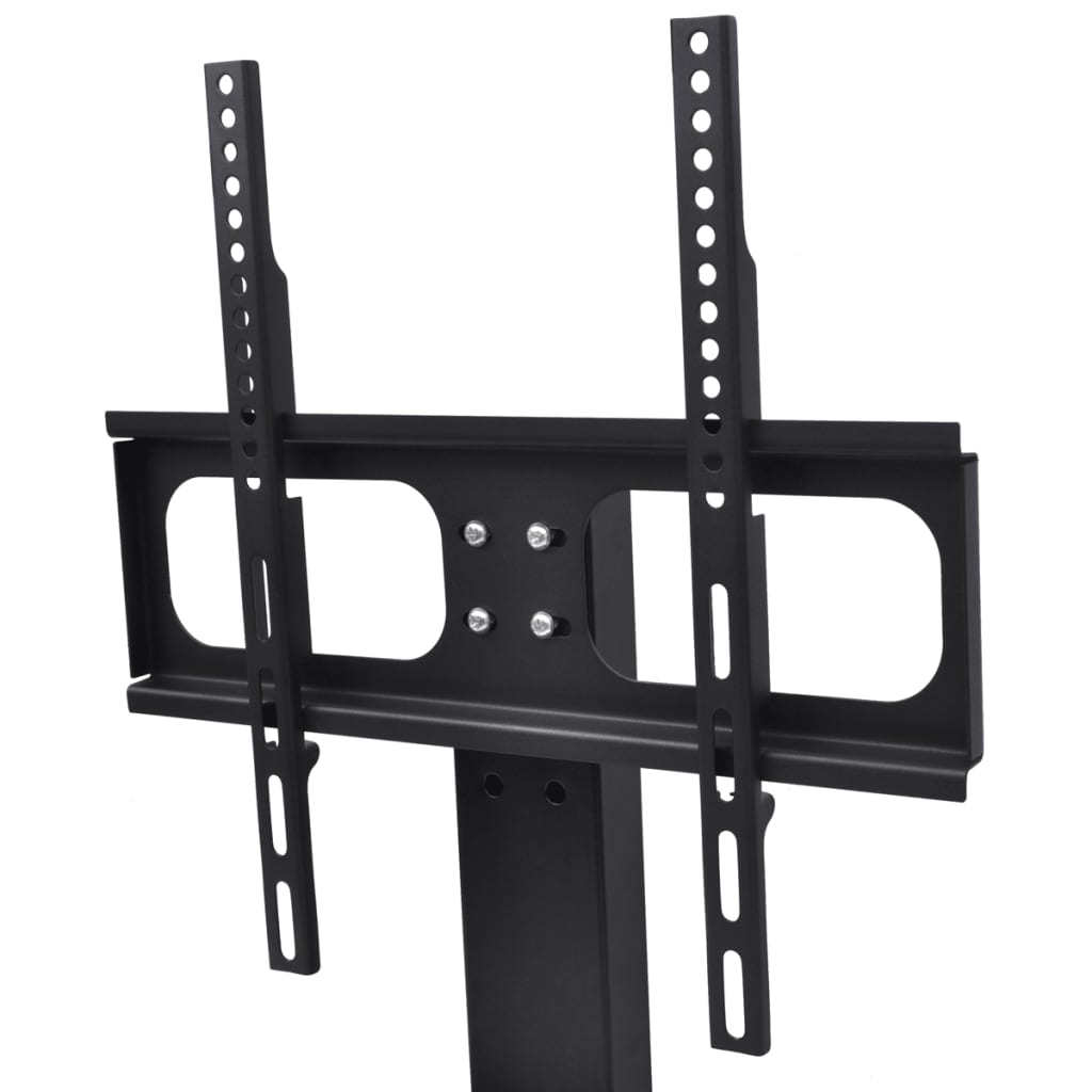 Supporto TV con Base in Ferro Nera 400 x 400 mm 23" - 55"