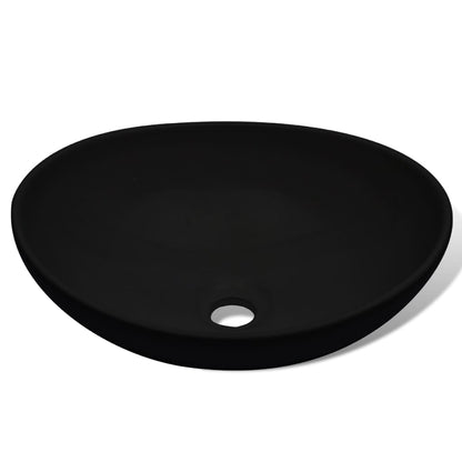 Lavello in Ceramica 40 x 33 cm Nero