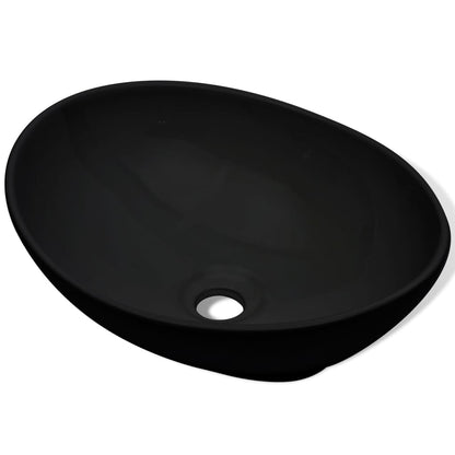 Lavello in Ceramica 40 x 33 cm Nero