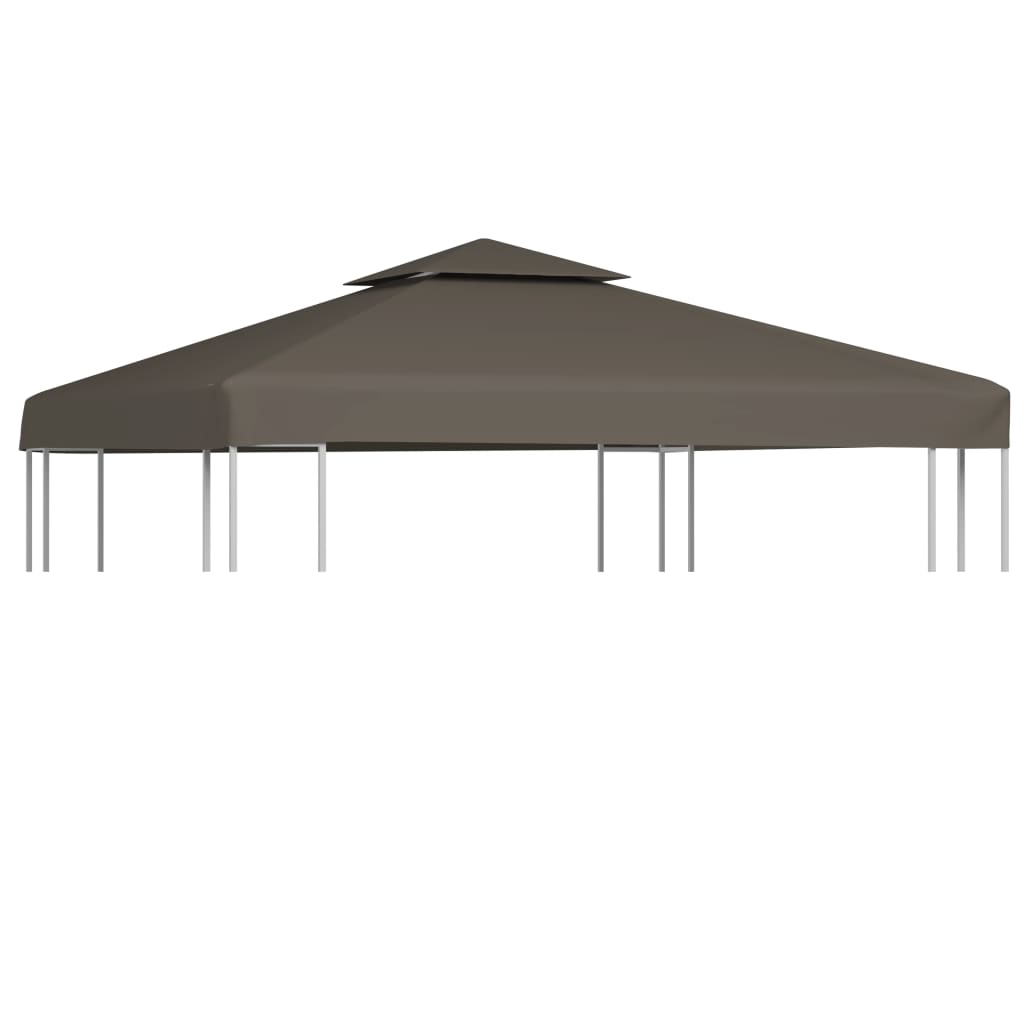 Copertura Superiore per Gazebo a 2 Strati 310 g/mÂ² 3x3m Talpa