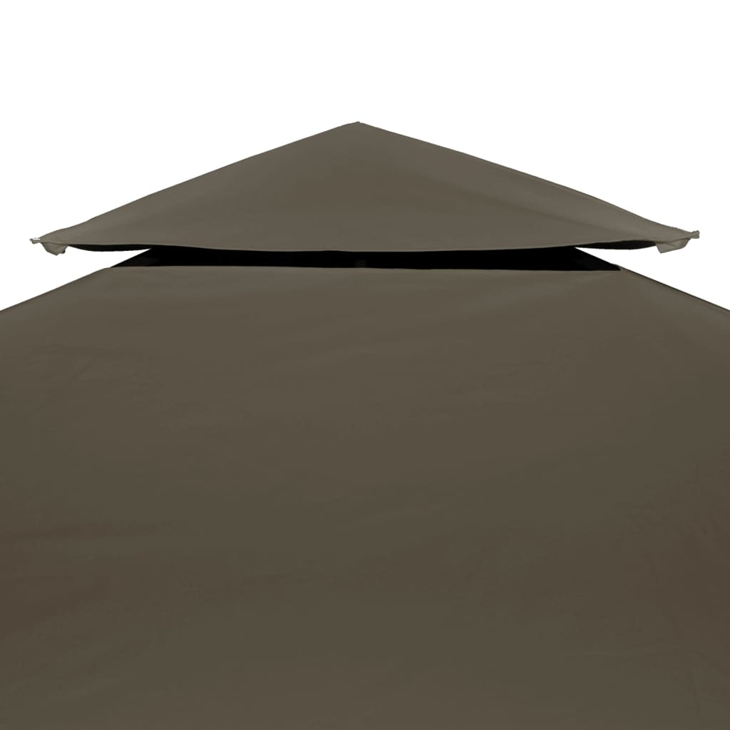 Copertura Superiore per Gazebo a 2 Strati 310 g/mÂ² 3x3m Talpa
