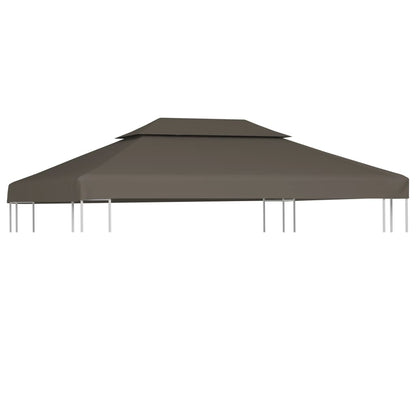 Copertura Superiore per Gazebo a 2 Strati 310g/mÂ² 4x3m Talpa