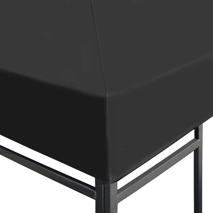 Copertura Superiore per Gazebo 310 g/mÂ² 3x3 m Grigio