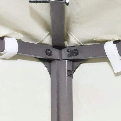Copertura Superiore per Gazebo 310 g/mÂ² 4x3 m Bianco Crema
