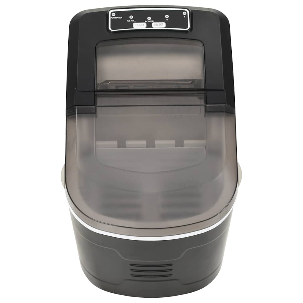 Macchina per il Ghiaccio Nera 2,4 L 15 kg / 24 h