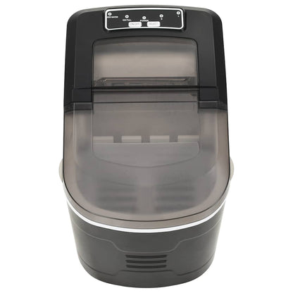Macchina per il Ghiaccio Nera 2,4 L 15 kg / 24 h