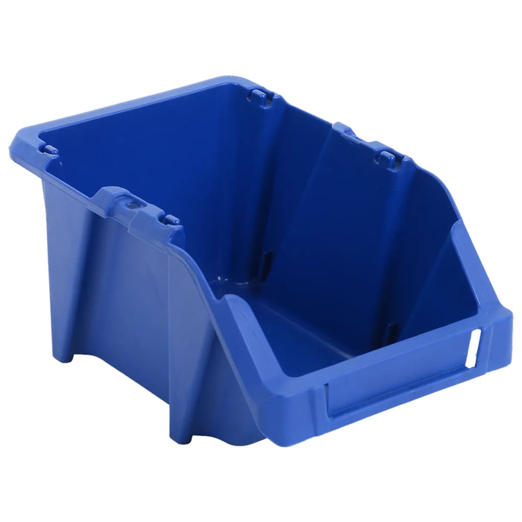 Contenitori Portaoggetti Impilabili 250 pz 103x165x76 mm Blu
