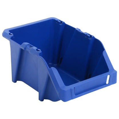 Contenitori Portaoggetti Impilabili 250 pz 103x165x76 mm Blu