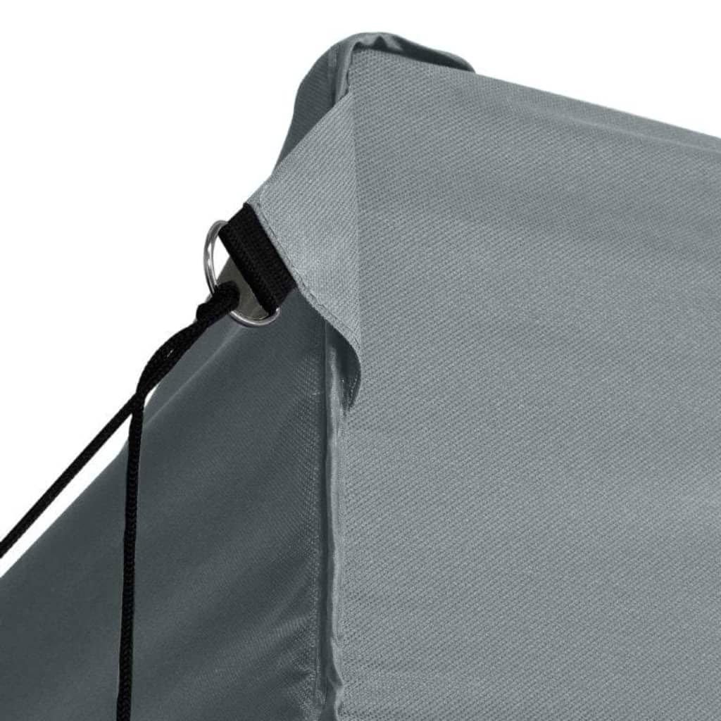 Tenda Pieghevole con 3 Pareti 3x4,5 m Antracite