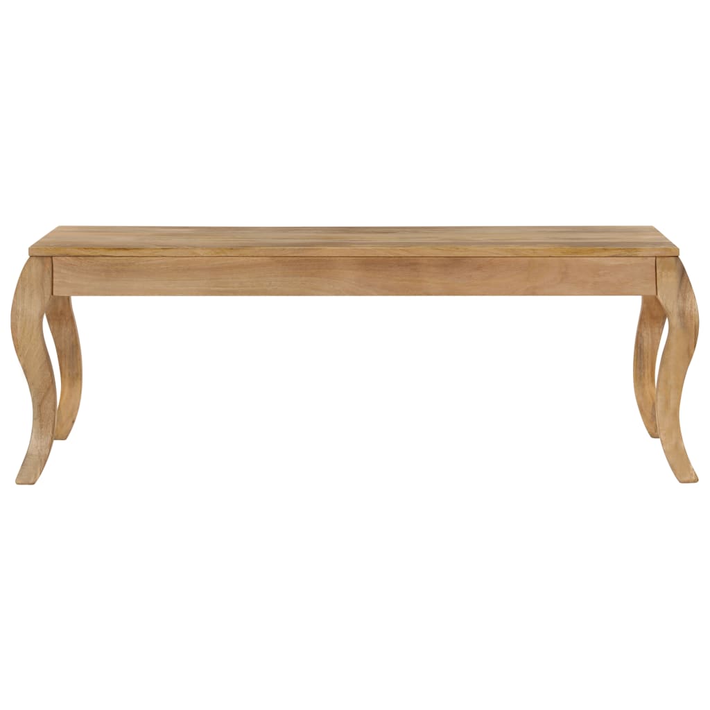 Tavolino da Caffè in Legno Massello di Mango 110x60x40 cm