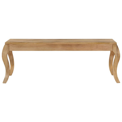 Tavolino da Caffè in Legno Massello di Mango 110x60x40 cm