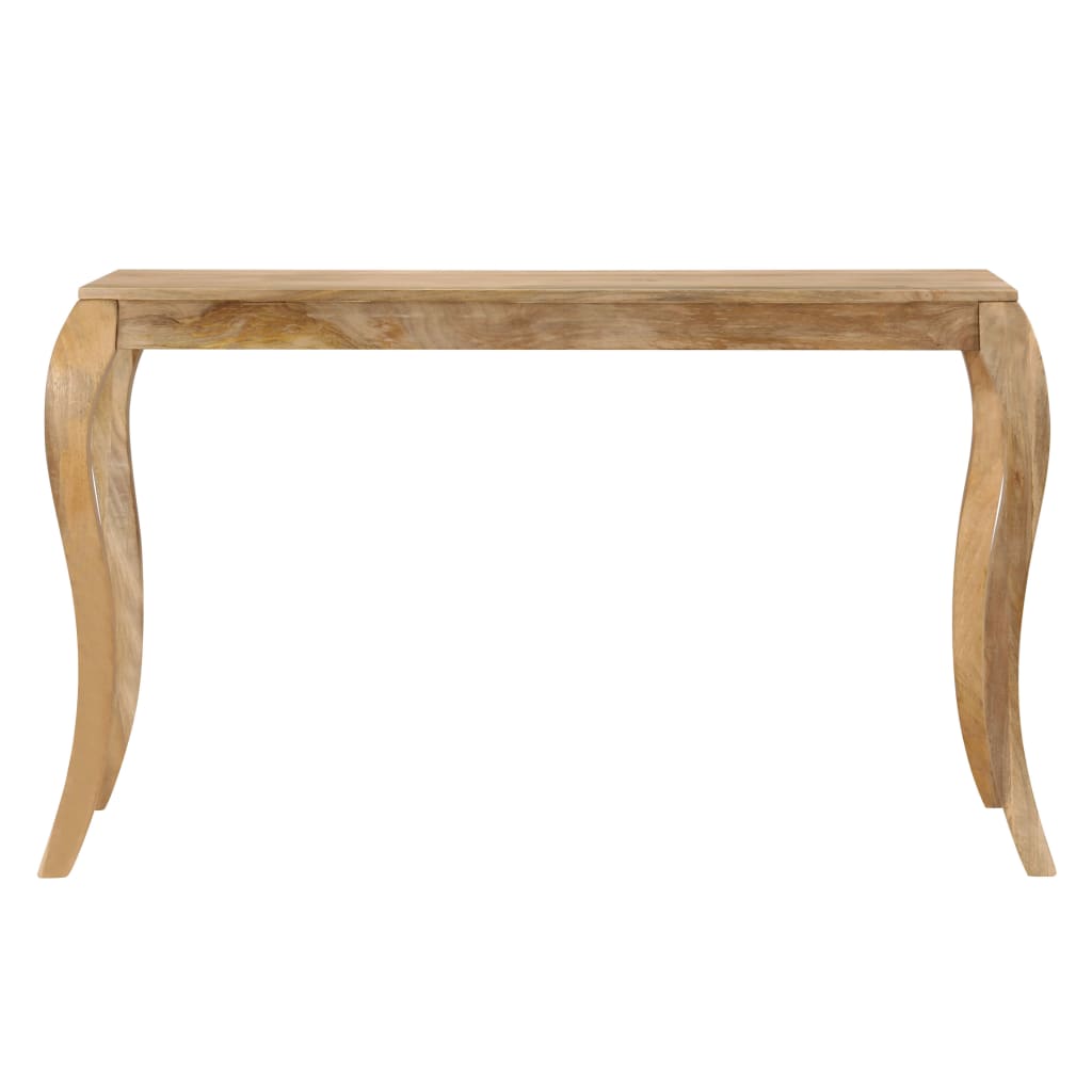 Tavolo da Pranzo in Legno Massello di Mango 118x60x76cm