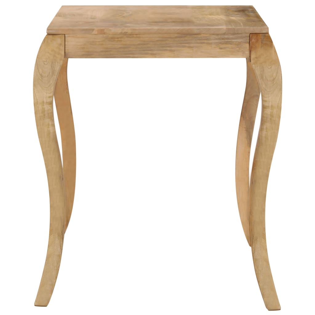 Tavolo da Pranzo in Legno Massello di Mango 118x60x76cm