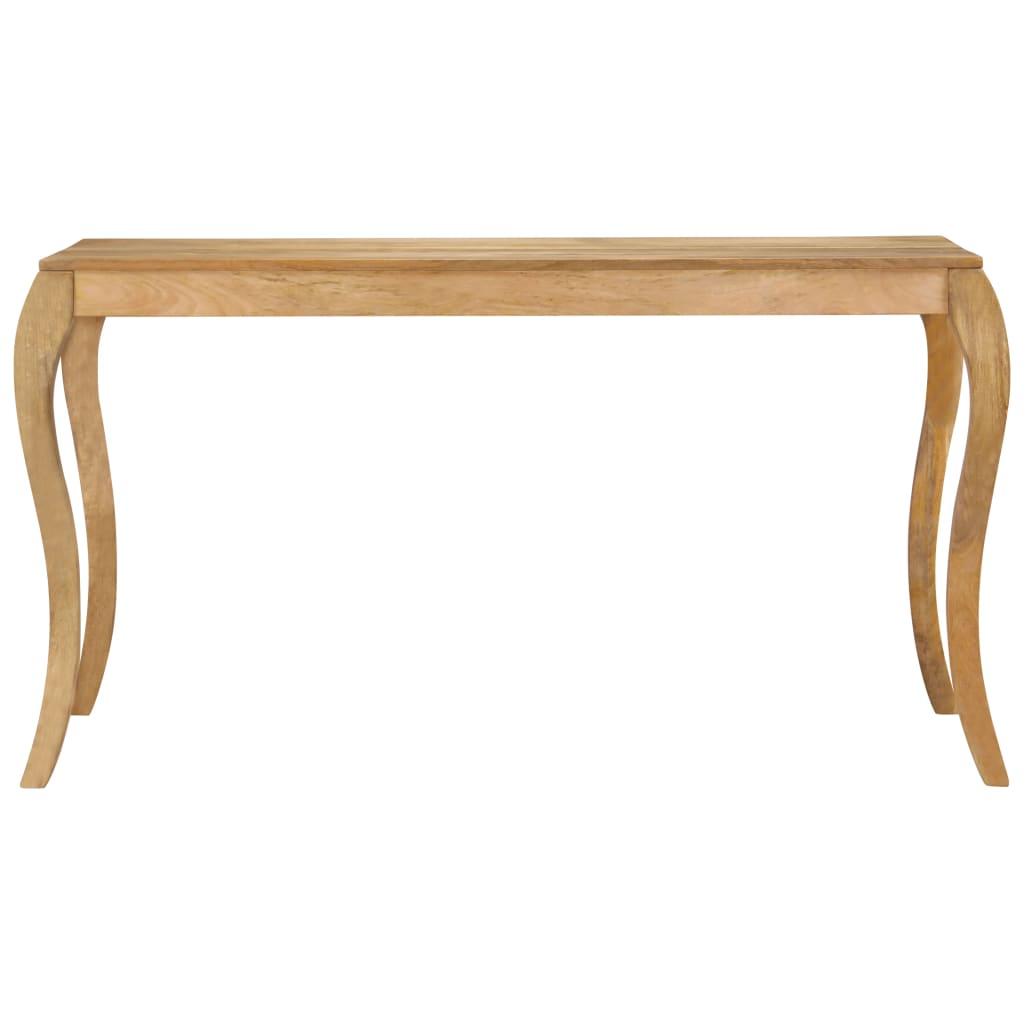 Tavolo da Pranzo in Legno Massello di Mango 135x75x76 cm