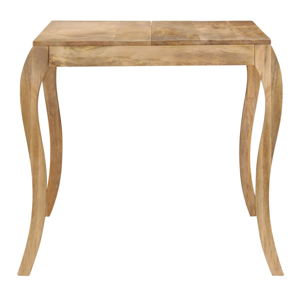 Tavolo da Pranzo in Legno Massello di Mango 135x75x76 cm