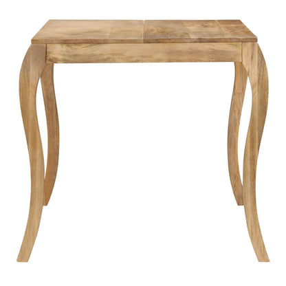 Tavolo da Pranzo in Legno Massello di Mango 135x75x76 cm