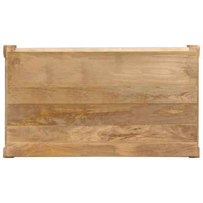 Tavolo da Pranzo in Legno Massello di Mango 135x75x76 cm
