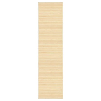 Tappeto in BambÃ¹ 80x300 cm Naturale