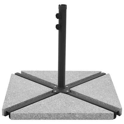 Piastra per Parasole in Granito Triangolare 15 kg Grigia