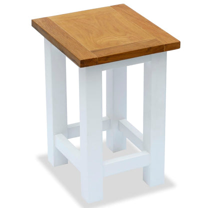 Tavolino da Salotto 27x24x37 cm in Massello di Rovere