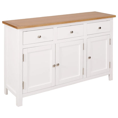 Credenza 110x33,5x70 cm in Massello di Rovere