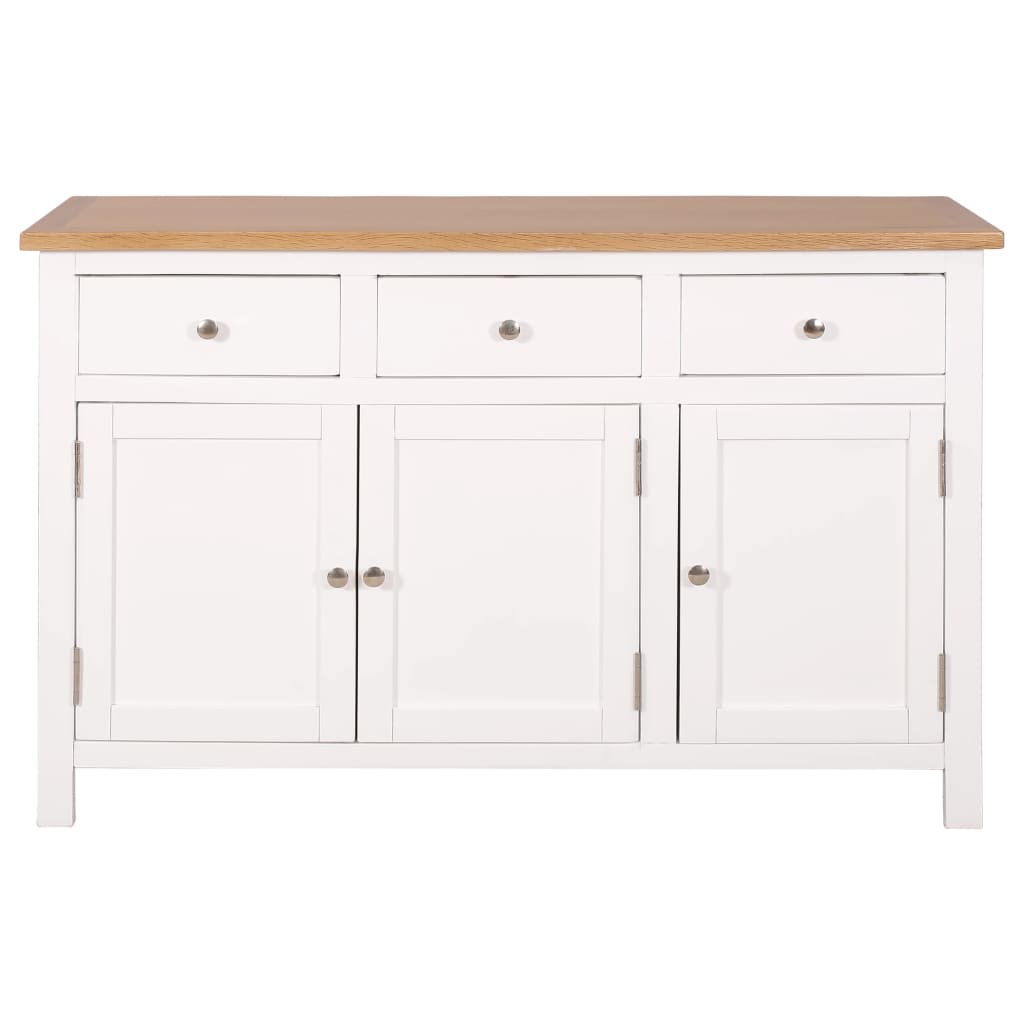 Credenza 110x33,5x70 cm in Massello di Rovere