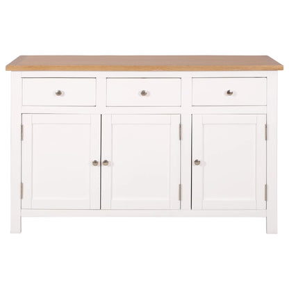 Credenza 110x33,5x70 cm in Massello di Rovere