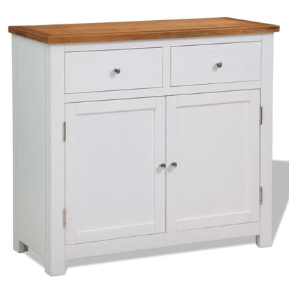 Credenza 90x33,5x83 cm in Massello di Rovere