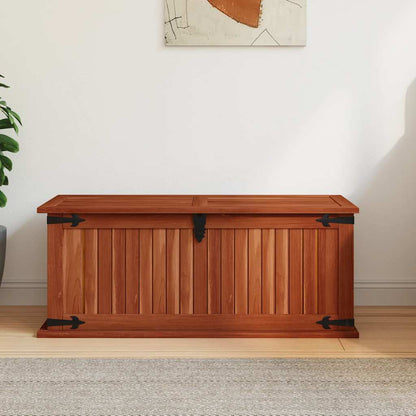 Cassapanca 79x34x32 cm in Legno Massello di Acacia