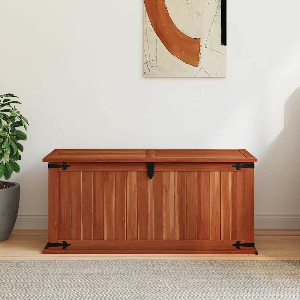 Cassapanca 90x45x40 cm in Legno Massello di Acacia