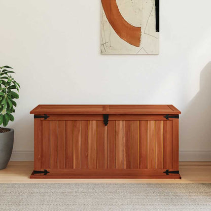 Cassapanca 90x45x40 cm in Legno Massello di Acacia