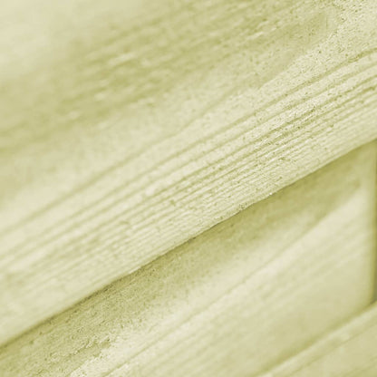 Cancello da Giardino Legno di Pino Impregnato 100x125 cm Verde